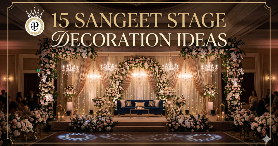 15 Sangeet Stage Decoration Ideas That Wow Every Guest at a Jaipur Palace Wedding